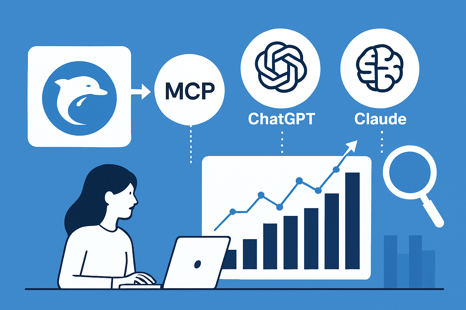 DolphinX AIOがMCP対応｜ChatGPT・ClaudeでAI検索データを分析する方法