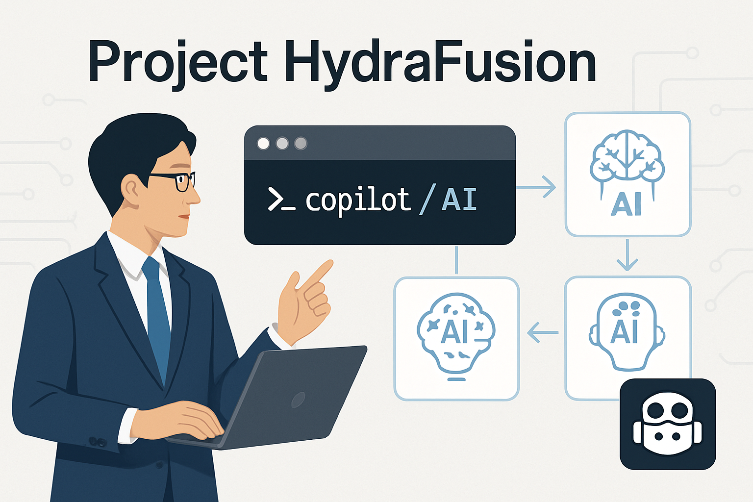 Project HydraFusionとは？GitHub Copilot CLIでAIモデルを使い分ける方法
